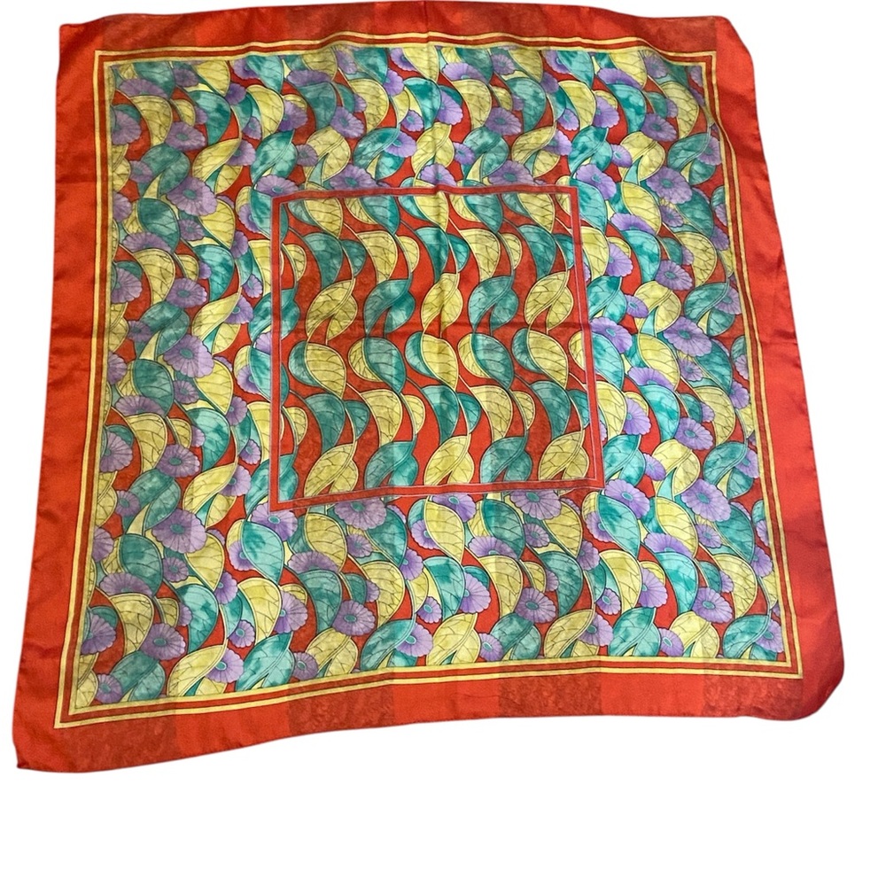 Vintage Scarf 30 x 30 Made in Italy